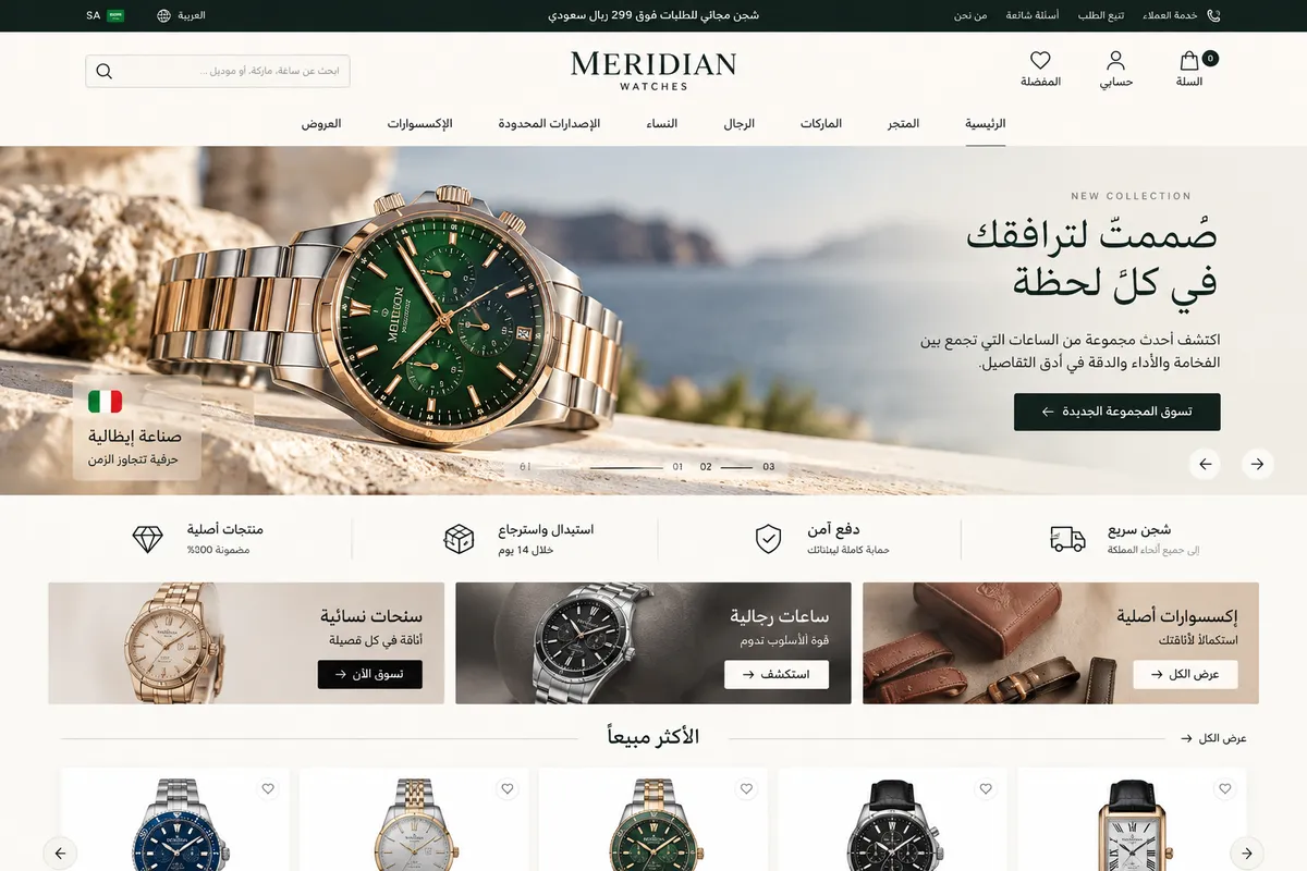 Storefront template live preview